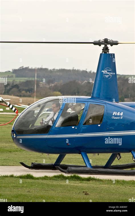 Commercial Helicopter Pilot Training Stock Photo Alamy