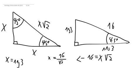 Cual Es El Valor Del Cateto Opuesto Del Triangulo Si H 16 Y El Angulo