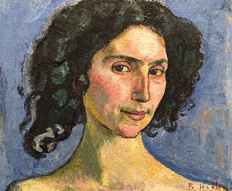 1910 Ferdinand Hodler Portrait Of Giulia Leonardi Wal Flickr