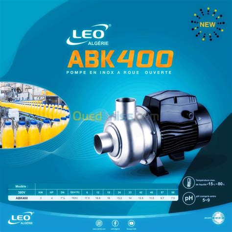 Leo Abk Pompe Centrifuge En Inox Roue Ouverte Alger Alg Rie