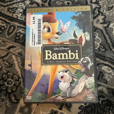 Disney Media Walt Disneys Bambi Movie Disc Platinum Edition Dvd