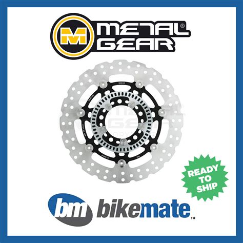 MetalGear Brake Disc Rotor Front L For KAWASAKI KLE 650 Versys ABS 2015