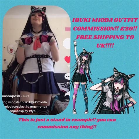 Ibuki Mioda Cosplay Commissions Any Outfit Can Depop