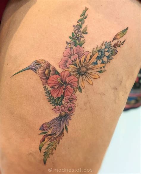 Top More Than 73 Sunflower And Hummingbird Tattoo Best In Coedo Vn