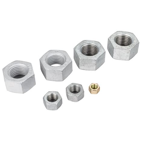 China Hot Dip Galvanized Nuts Suppliers Manufacturers Factory Direct