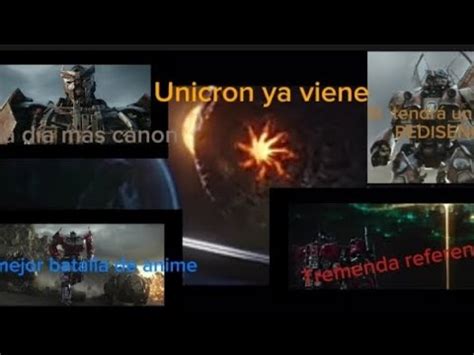 análisis y resúmen del trailer de trasformers rise of the Beats YouTube