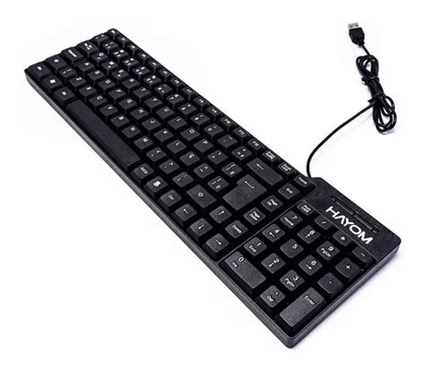 Teclado Hayom Tc Abnt Teclas Usb Preto Mercadolivre