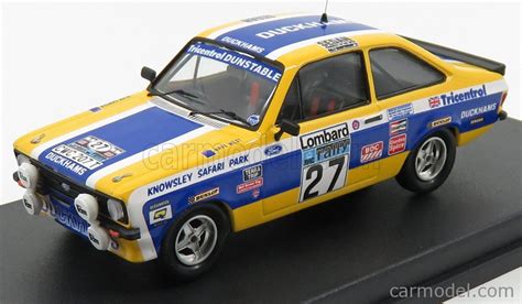 Trofeu Trruk Scale Ford England Escort Mkii N Winner Gr