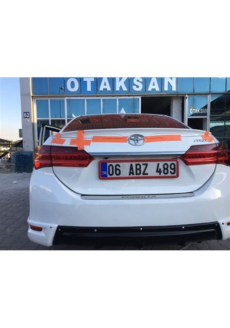 Toyota Corolla Uyumlu Spoiler Fiyatlar Ve Zellikleri