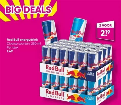 Red Bull Energydrink Aanbieding Bij Big Bazar