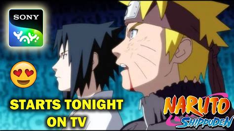 Naruto Shippuden Starts Tonight On Sony YAY Naruto Shippuden Hindi