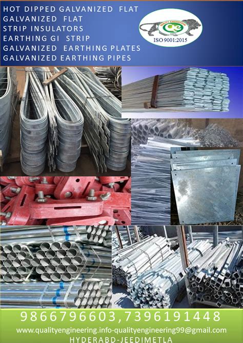 Hot Dipped Galvanized Iron Strip Flat At Rs Kg Gi Earthing Strip In Hyderabad Id
