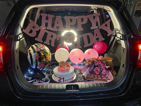 Car Trunk Surprise In 2021 Birthday Decorations For Men Birthday