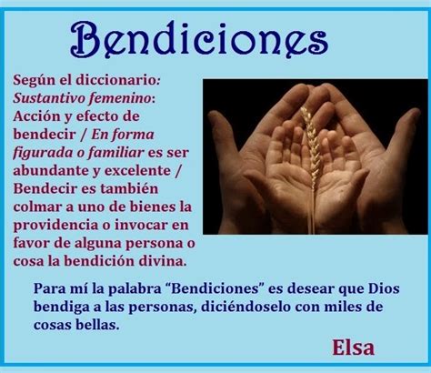 Lazos De Arte Y Amistad DECINOS TU PALABRA Elsa Lorences BENDICIONES