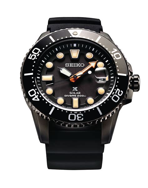 Limited Edition Watch Seiko Prospex The Black Series Horloge Info