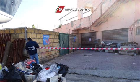 La Guardia Costiera Di Milazzo Sequestra Area Demaniale Occupata Senza