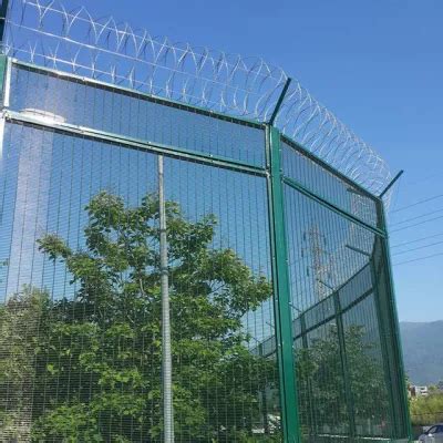 Hdg Or Powder Coated Anti Climb High Security Mesh Fencing China