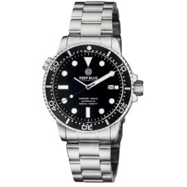 Master Ii Mm Automatic Diver Black Ceramic Bezel Black Glossy