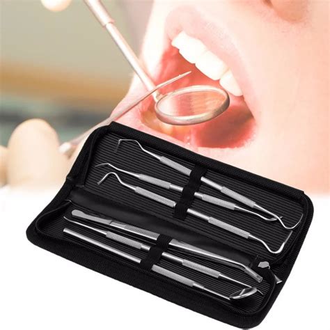 6 Pcs Set High Quality Stainless Steel Dental Lab Kit Professional