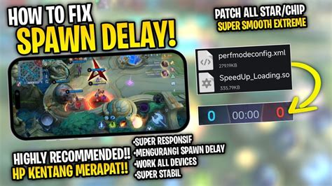 Wajib Coba Fix No Delay Spawn New Patch Update Super Smoothest 60fps