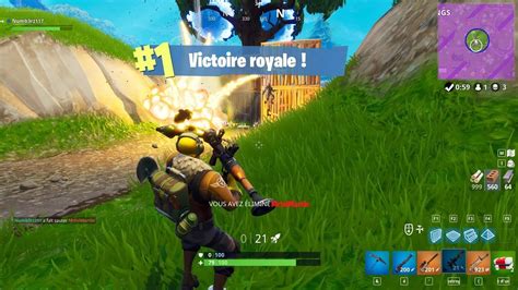 Victoire Royale 1 Fortnite Battle Royale Youtube