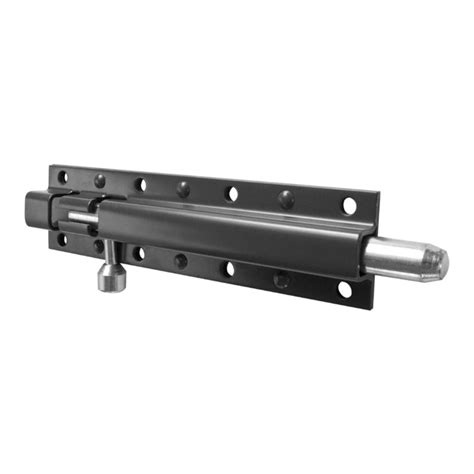 Heavy Duty Door Tower Bolt 10 Inch Latham S Steel Doors