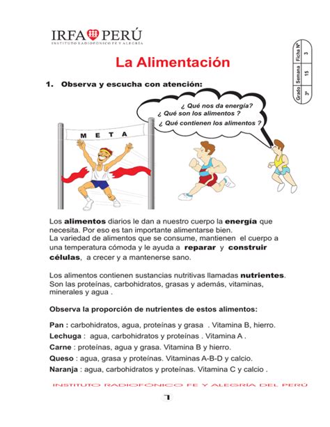 La Alimentación