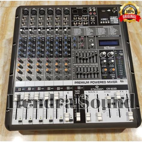 Jual Power Mixer Audio Crimson Cr D Cr D Cr D Di Lapak Hendra