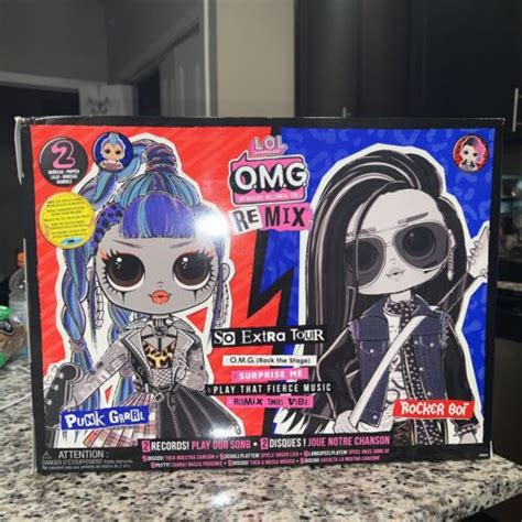 LOL Surprise OMG Remix Rocker Boi And Punk Grrrl 2 Fashion Dolls