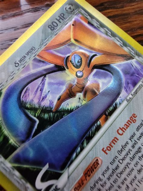 Deoxys Ex Holon Phantoms Holo Rare Delta Species Pokemon