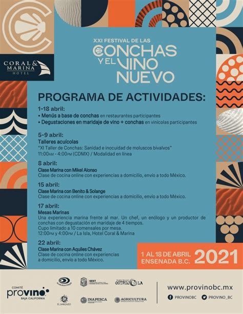 Ya Viene La Edici N Xxi Del Festival De Las Conchas Y El Vino Nuevo