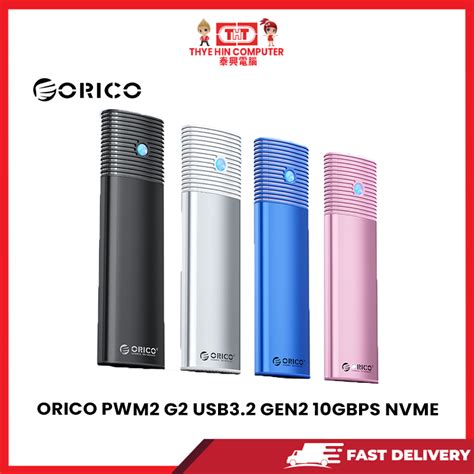 Orico Pwm2 G2 Usb32 Gen2 10gbps Nvme Sbnyes Nilaiyes Melakano