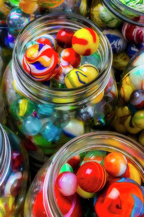 Colorful Toy Marbles Photograph By Garry Gay Pixels