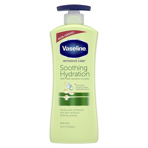 Vaseline Hand And Body Lotion Soothing Hydration 203 Oz