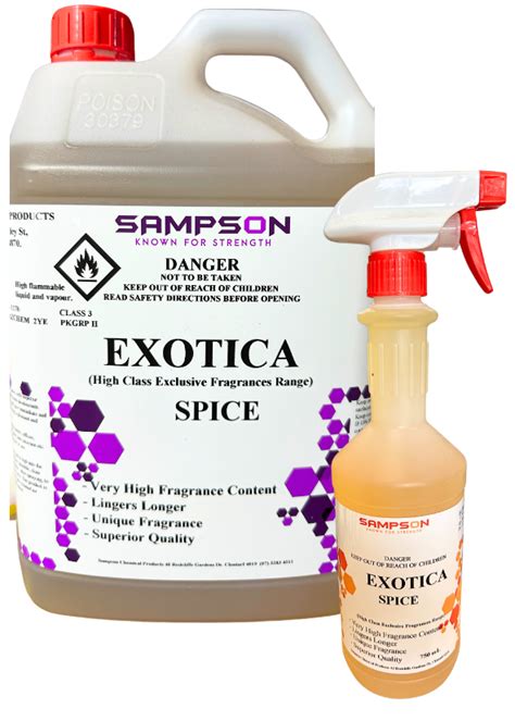 Sampson Exotica Spice Air Freshener Ultimate Cleaning Products