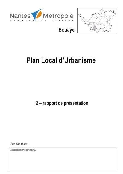 Pg Le Plan Local D Urbanisme De Nantes M Tropole