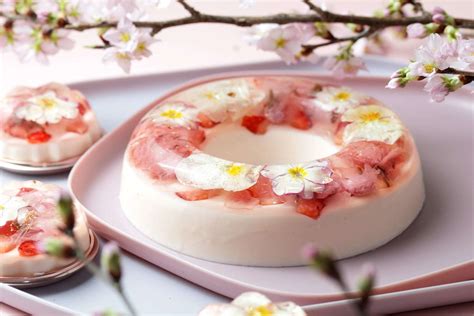 フラワーババロア専門店「花のババロアhavaro」桜が春の香りを運ぶ季節限定スイーツ ファッションプレス