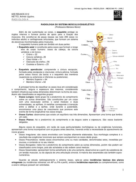 Pdf Radiologia 06 Sistema Esqueletico Medresumos Dokumentips Porn Sex