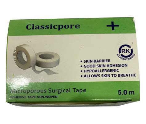 Paper Classic Microporous Non Woven Surgical Tape Tape Size M At