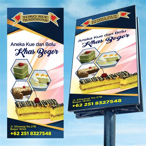 Detail Contoh Desain Banner Toko Kue Koleksi Nomer 13