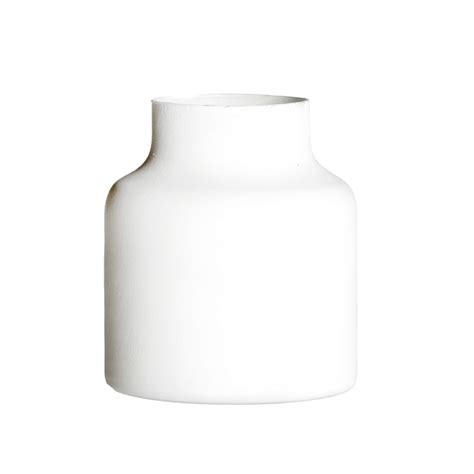 Vaso In Vetro Bianco X X Cm Maisons Du Monde