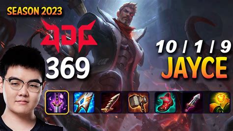 JDG 369 JAYCE Vs IRELIA Top Patch 13 13 KR Ranked YouTube