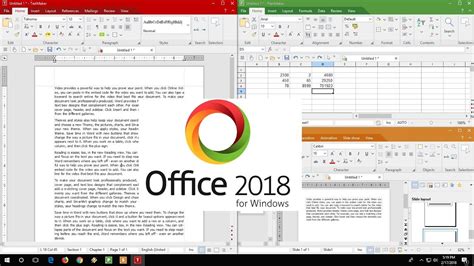 Office 2018 How To Download And Use Textmaker Planmaker Presentation