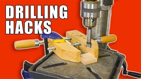 5 Quick Drilling Hacks Part 2 Woodworking Tips And Tricks Woodworking Tips Wood Turning