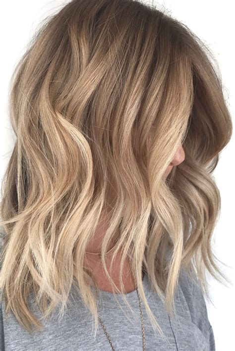 Light Brown Hair With Natural Blonde Highlights