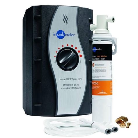 InSinkErator Instant Hot Water Dispenser Gal Tank With Month Standard Water Filtration