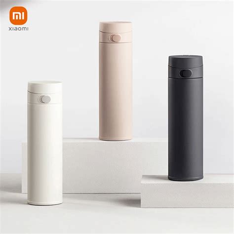 Yeni XIAOMI Mijia Termos Bardak Pop Up Kapak 2 Paslanmaz Elik 480ml S