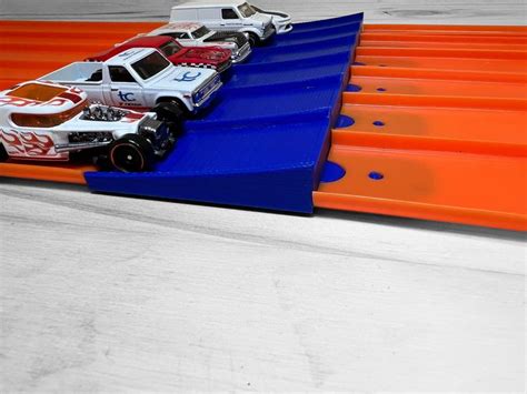 Super Lane Raceway Compatible Jump Compatible With Hot Wheels And Matchbox Cars And Track