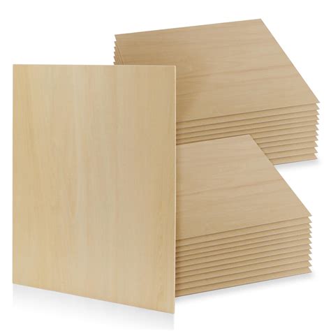 Buy 36 Pieces Basswood Plywood Sheets For Diy 12 X 12 X 1 16 Inch Unfinished Craft Wood For