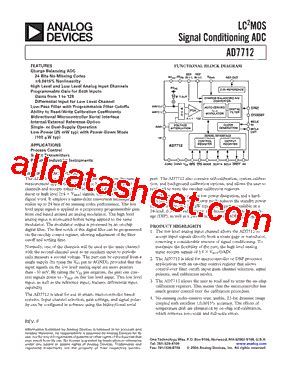 Ad Ar Reel Datasheet Pdf Analog Devices